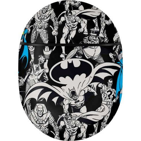 DC Comics Batman Characters Action Poses Print Google Pixel Buds Skin